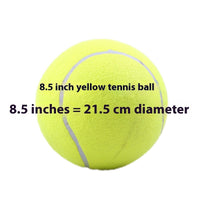 HKM-807251 Tennis Pet Toy Inflatable Training Rubber Big Ball Elastic Ten Times Happy Corgi Golden Retriever