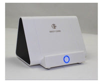 HKM-807379 Portable Mobile Phone Stand with Built-in Speaker - 3W Mono Sound, 5-6 Hours Playtime, Compact Design