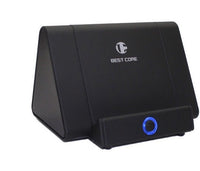 HKM-807379 Portable Mobile Phone Stand with Built-in Speaker - 3W Mono Sound, 5-6 Hours Playtime, Compact Design