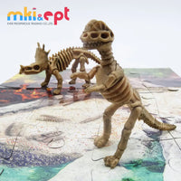 HKM-807443 Dinosaur Fossil Toy Model Action Figure for Kids, 22x18x3 CM, Educational Playset