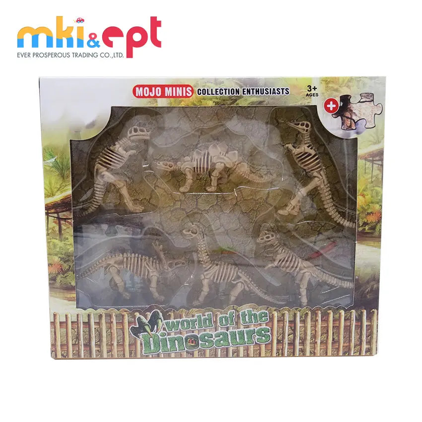 Dinosaur Fossil Toy Model Action Figure for Kids, 22x18x3 CM, Educational Playset