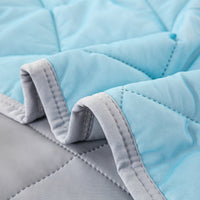 HKM-807635 Cool Silk Summer Blanket - Machine Washable, Modern Design, Multiple Sizes Available