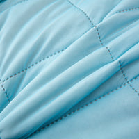 HKM-807635 Cool Silk Summer Blanket - Machine Washable, Modern Design, Multiple Sizes Available