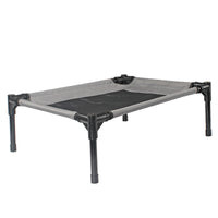 HKM-807827 Portable Outdoor Pet Dog Bed with Removable Oxford Cloth Mat and Steel Frame for Camping and Home Use