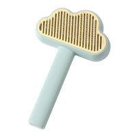 HKM-807891 Self-Cleaning Pet Comb - Needle Hair Remover for Cats in Taro Purple Pink, Nordic Blue, and Transparent Green