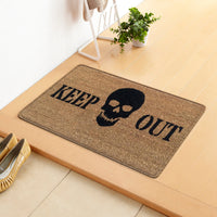 HKM-808019 Halloween Themed Polyester Fiber Door Mat - Machine Washable Rectangle Carpet for Home Decor
