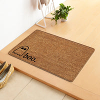 HKM-808019 Halloween Themed Polyester Fiber Door Mat - Machine Washable Rectangle Carpet for Home Decor