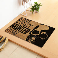 HKM-808019 Halloween Themed Polyester Fiber Door Mat - Machine Washable Rectangle Carpet for Home Decor