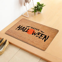 HKM-808019 Halloween Themed Polyester Fiber Door Mat - Machine Washable Rectangle Carpet for Home Decor