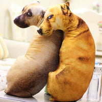 HKM-808083 Plush Dog Simulation Toy - Super Soft Short Plush Doll in Various Breeds and Sizes