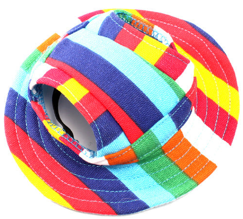 HKM-808403 Breathable Pet Dog Sun Hat in Various Colors for Small and Medium Breeds