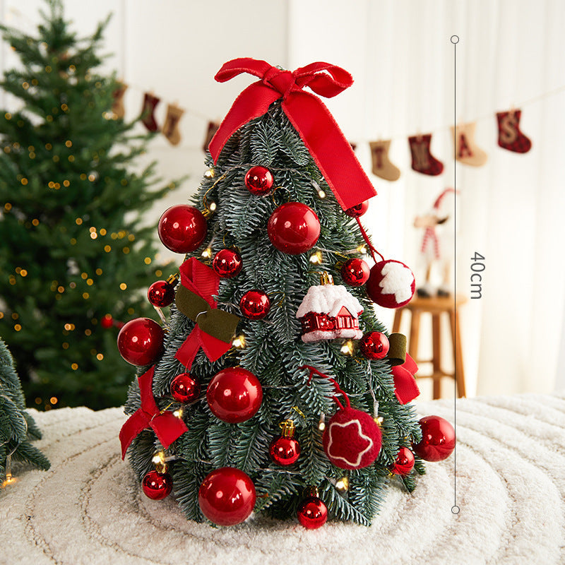 HKM-808403 Christmas Tree with Lights - Various Sizes and Snow or Traditional Styles in PE Material