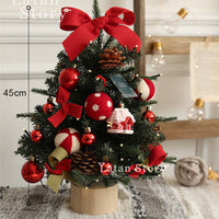 HKM-808403 Christmas Tree with Lights - Various Sizes and Snow or Traditional Styles in PE Material