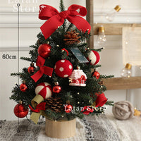 HKM-808403 Christmas Tree with Lights - Various Sizes and Snow or Traditional Styles in PE Material