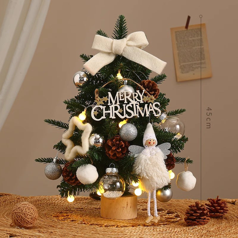 HKM-808403 Christmas Tree with Lights - Various Sizes and Snow or Traditional Styles in PE Material
