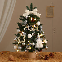 HKM-808403 Christmas Tree with Lights - Various Sizes and Snow or Traditional Styles in PE Material