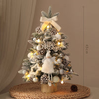 HKM-808403 Christmas Tree with Lights - Various Sizes and Snow or Traditional Styles in PE Material