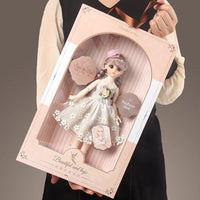 HKM-808467 Princess Wedding Dress Doll Gift Set for Girls - Educational Soft Toy, 15-30cm