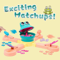 HKM-808595 Electric Frog Feeding Adventure Game for Kids - Fun Family Activity Toy
