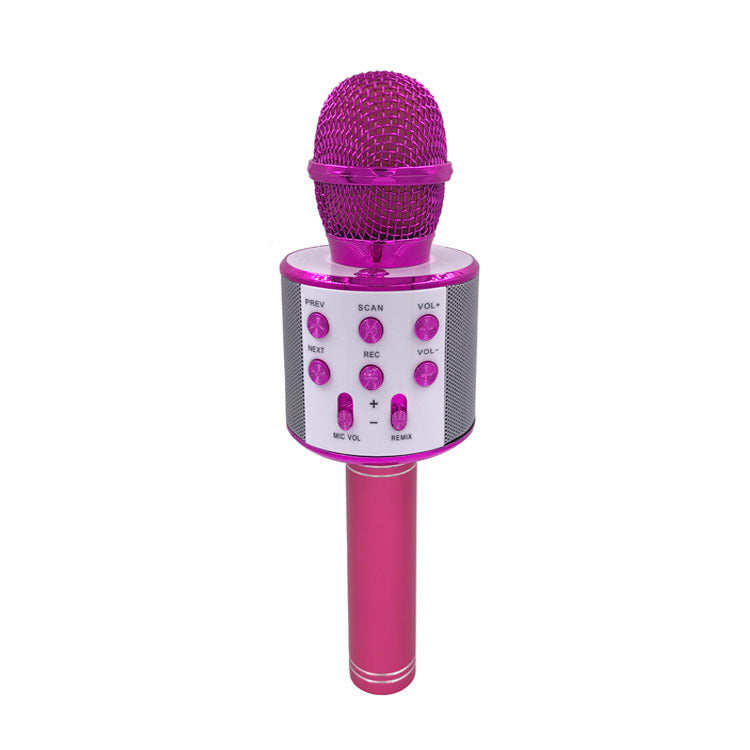 HKM-808659 Portable Bluetooth Wireless Microphone for Music Playback and Singing at Home