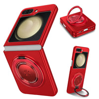 HKM-809043 Samsung Z Flip6 Magnetic Folding Phone Case with Strong Grip and Shockproof Design