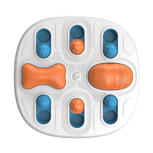 HKM-809427 Pet Licking Plate Slow Feeder for Cats and Dogs - Durable PP and Silicone Design