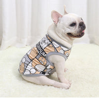 HKM-809555 Cotton Comic Bear Vest for Dogs - Stylish and Comfortable Pet Apparel in Various Sizes