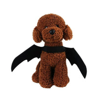 HKM-809555 Halloween Black Felt Bat Wings for Pet Decoration, 45x16cm