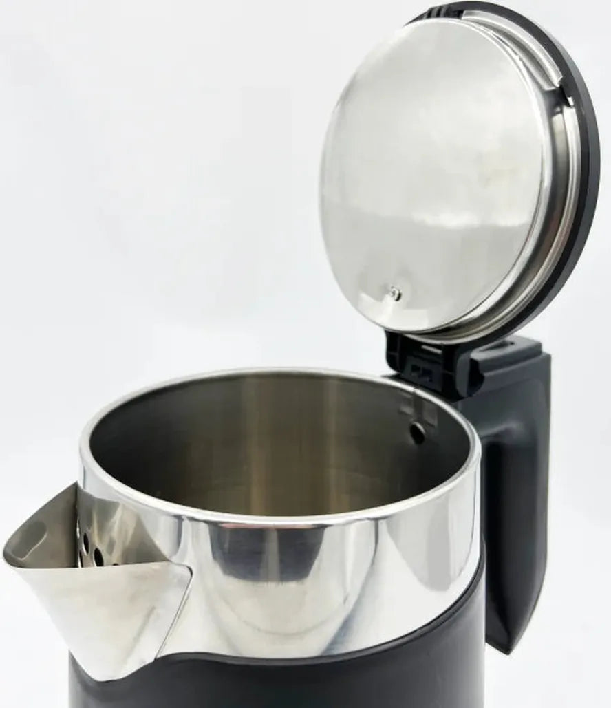 KTX-809555 Stainless Steel Electric Kettle, 1.8L Capacity, Fast Boil Hot Water Kettle
