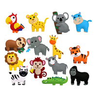 HKM-809619 DIY Children's Educational Sewing Kit - Forest Series Cotton Felt Craft Materials