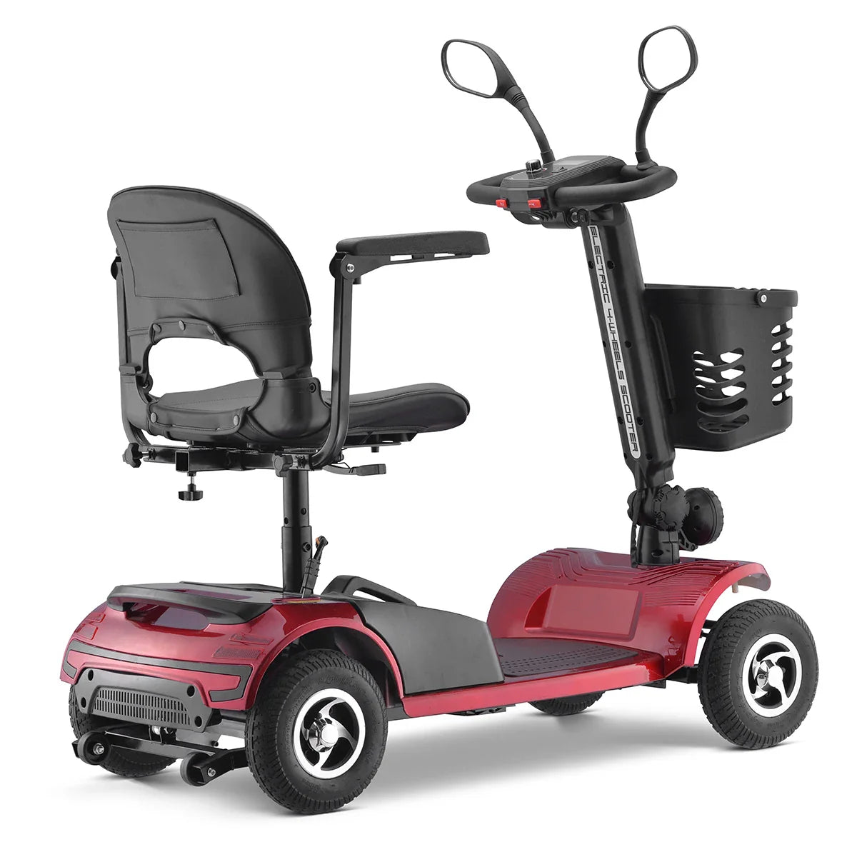 KTX-809811 24V 350W Electric Mobility Scooter for Easy Off-Road Travel, 4-Wheel Design, 20KM Range, Foldable and Unisex