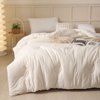 HKM-809939 Soybean Fiber Pure Cotton Quilt - All Season Comfort, Multiple Sizes Available