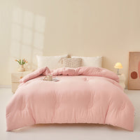 HKM-809939 Soybean Fiber Pure Cotton Quilt - All Season Comfort, Multiple Sizes Available