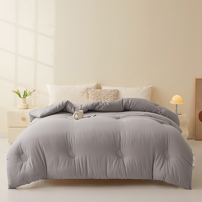 HKM-809939 Soybean Fiber Pure Cotton Quilt - All Season Comfort, Multiple Sizes Available