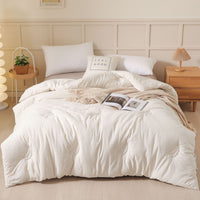 HKM-809939 Soybean Fiber Pure Cotton Quilt - All Season Comfort, Multiple Sizes Available
