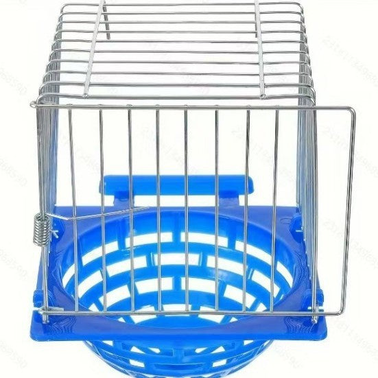 HKM-810195 Small Iron Wire Parrot Breeding Box Bird Nest for Avian Care