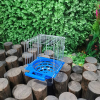HKM-810195 Small Iron Wire Parrot Breeding Box Bird Nest for Avian Care