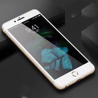 HKM-810323 Tempered Glass Screen Protector for iPhone 6, 6s, 7, 8, 6 Plus, 7 Plus, 8 Plus - Anti-Fingerprint, Full Coverage