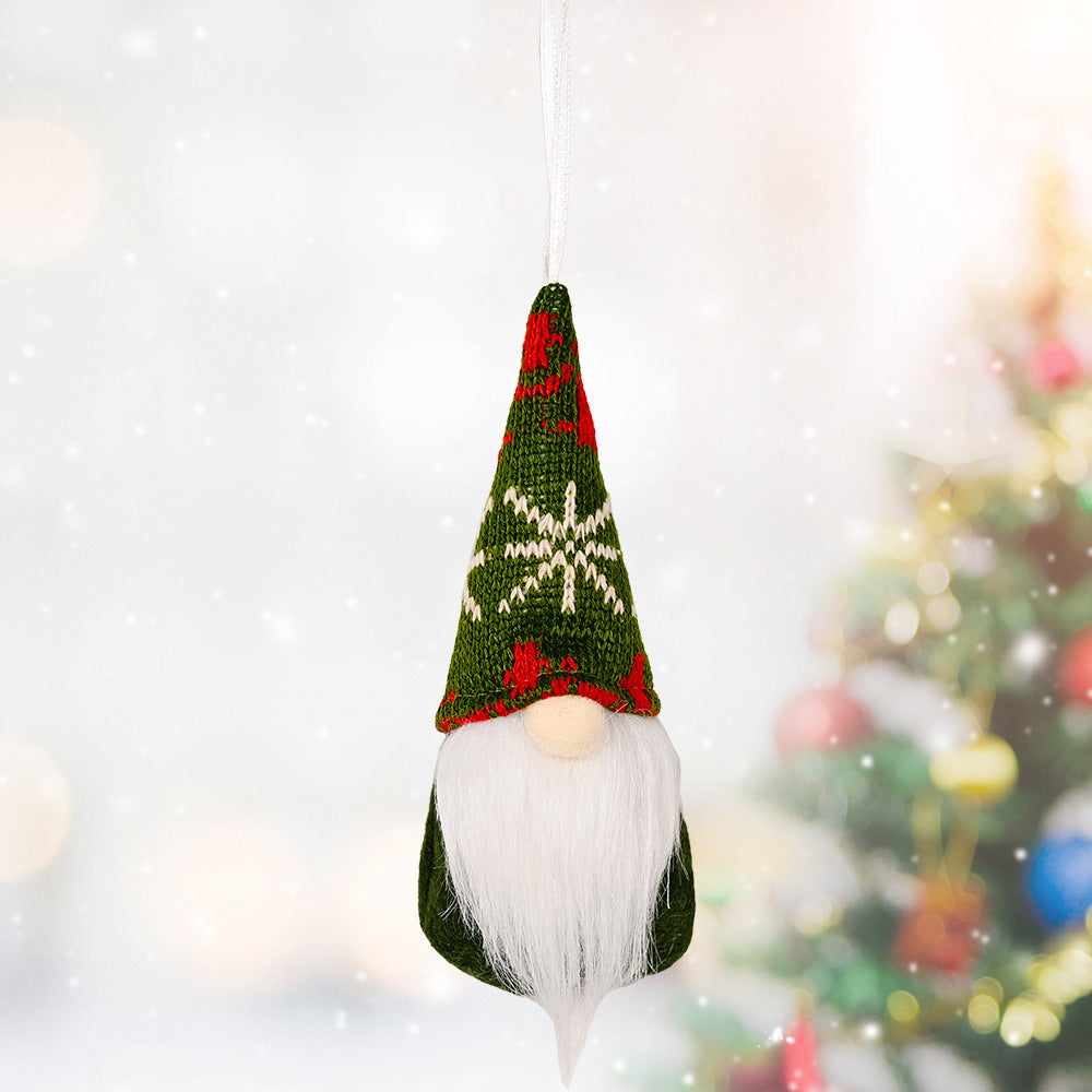 HKM-810387 Charming Small Christmas Pendant - Non-Woven Fabric, Modern Art Style