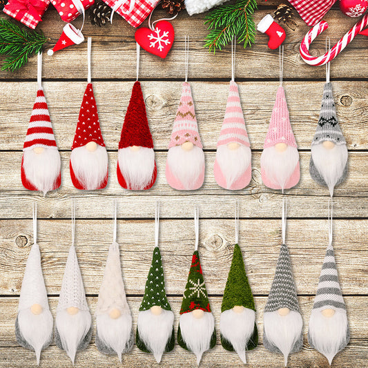 HKM-810387 Charming Small Christmas Pendant - Non-Woven Fabric, Modern Art Style