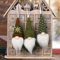 HKM-810387 Charming Small Christmas Pendant - Non-Woven Fabric, Modern Art Style