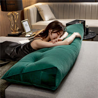 HKM-810387 Scandinavian Triangle Velvet Cushion Pillow for Bedroom and Living Room
