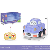 HKM-810515 Mini Rubber Animal RC Car Toy for Kids, Soft Shell Remote Control Car, Indoor-Outdoor Fun
