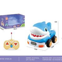 HKM-810515 Mini Rubber Animal RC Car Toy for Kids, Soft Shell Remote Control Car, Indoor-Outdoor Fun
