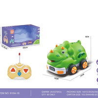 HKM-810515 Mini Rubber Animal RC Car Toy for Kids, Soft Shell Remote Control Car, Indoor-Outdoor Fun
