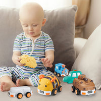 HKM-810515 Mini Rubber Animal RC Car Toy for Kids, Soft Shell Remote Control Car, Indoor-Outdoor Fun