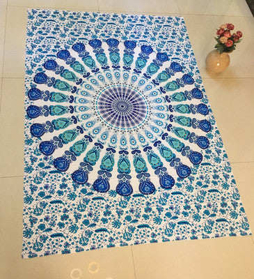HKM-810643 Mandala Hanging Cloth in Various Colors and Patterns, 140x210cm Chemical Fiber Decor