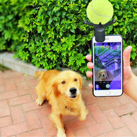 HKM-810707 Pet photo props toy pet photo selfie artifact funny dog camera phone clip tennis selfie clip