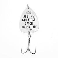 HKM-810771 Fishing Tackle Fish Hook Souvenir with Pearl and Alloy Wings Accessories