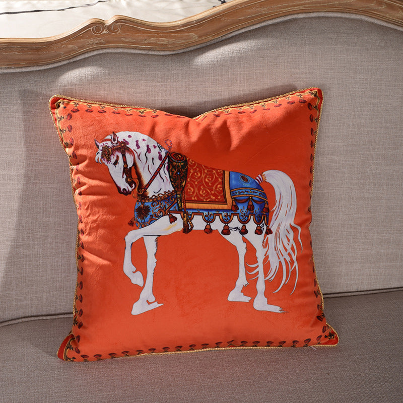 KTX-810771 Plush French Sofa Cushion with PP Cotton Filling